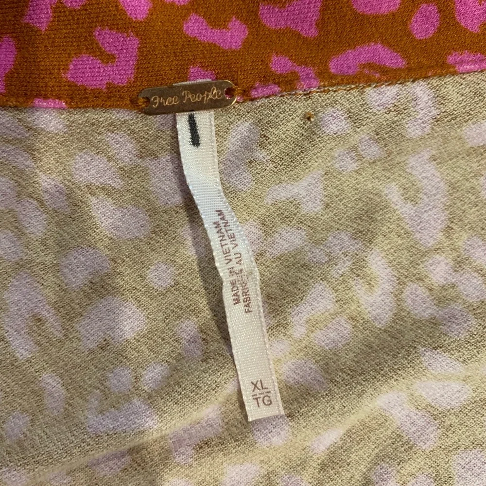 Free People Marsaille Mini Dress in Rust combo size XL - Picture 4 of 10